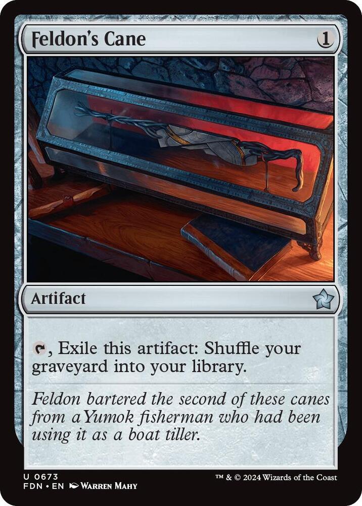 Feldon's Cane [Foundations] 673