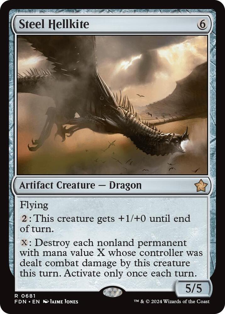 Steel Hellkite [Foundations] 681