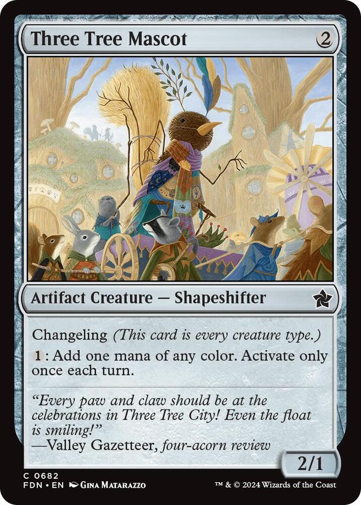 Three Tree Mascot [Foundations] 682