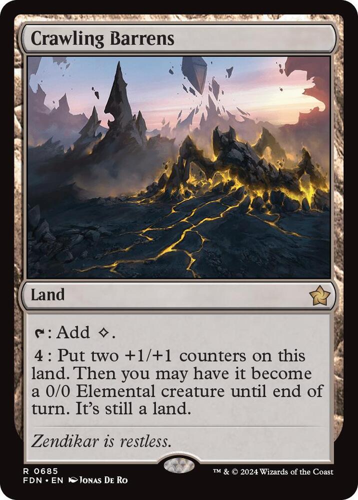 Crawling Barrens [Foundations] 685
