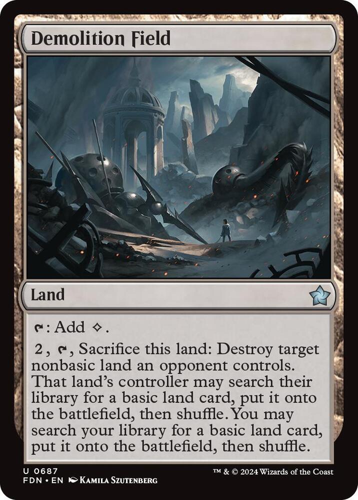 Demolition Field [Foundations] 687