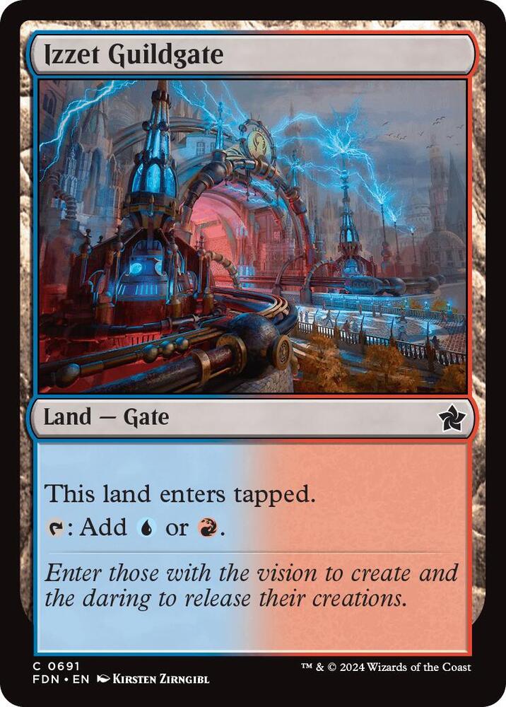 Izzet Guildgate [Foundations] 691