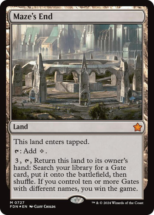 Maze's End [Foundations] 727