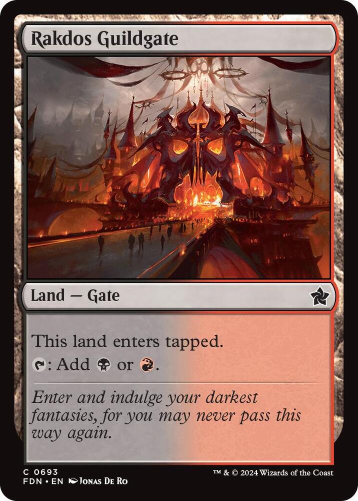 Rakdos Guildgate [Foundations] 693