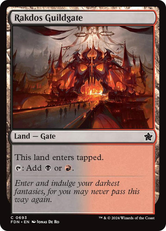 Rakdos Guildgate [Foundations] 693