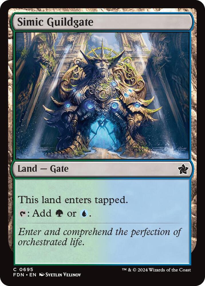 Simic Guildgate [Foundations] 695