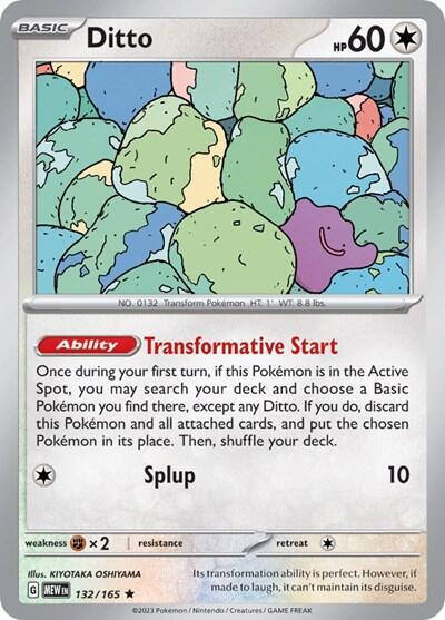Ditto - 132/165 [Deck Exclusives] 132/165