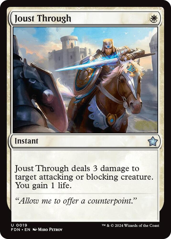 Joust Through [Foundations] 19