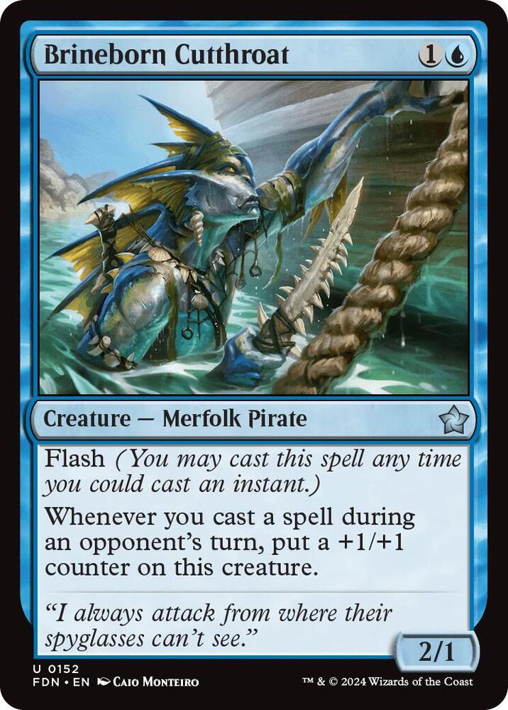 Brineborn Cutthroat [Foundations] 152
