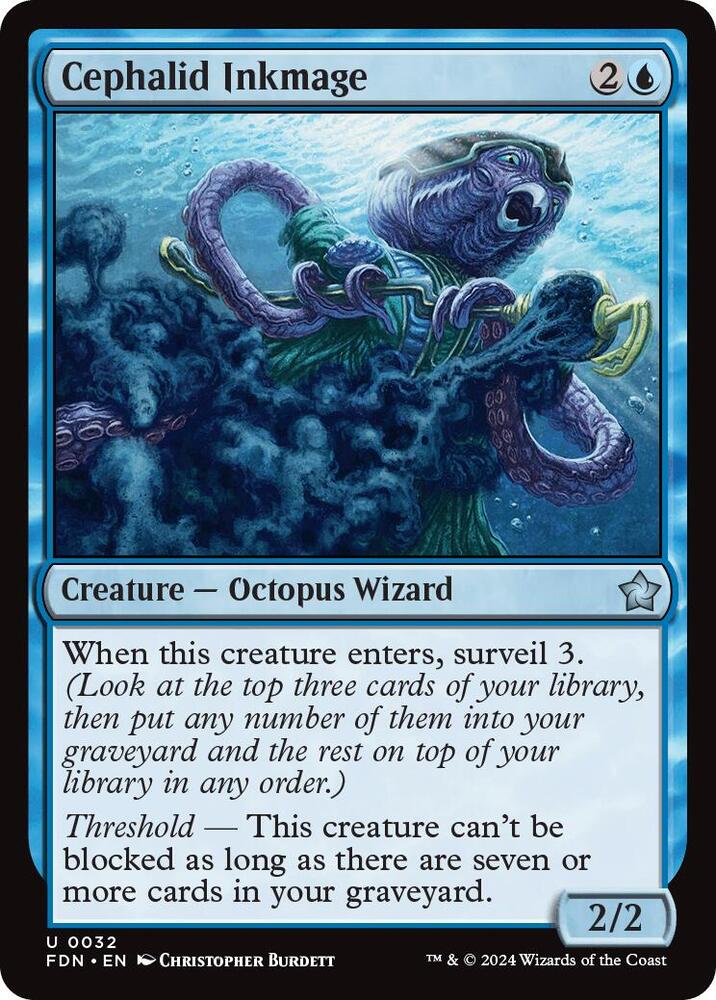 Cephalid Inkmage [Foundations] 32