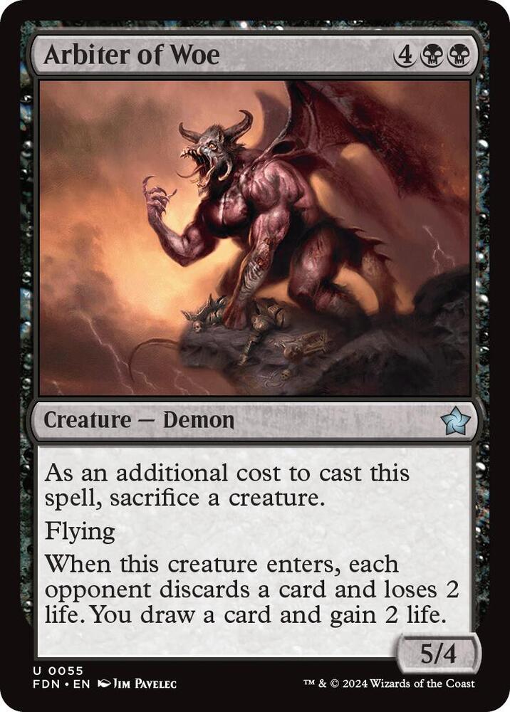 Arbiter of Woe [Foundations] 55