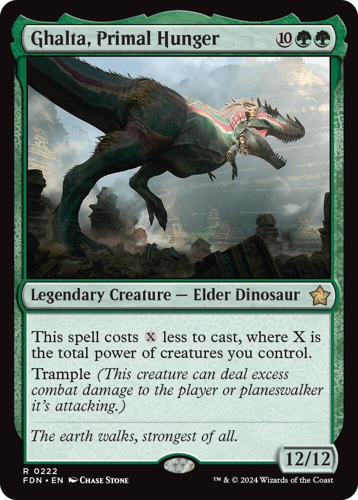 Ghalta, Primal Hunger [Foundations] 222