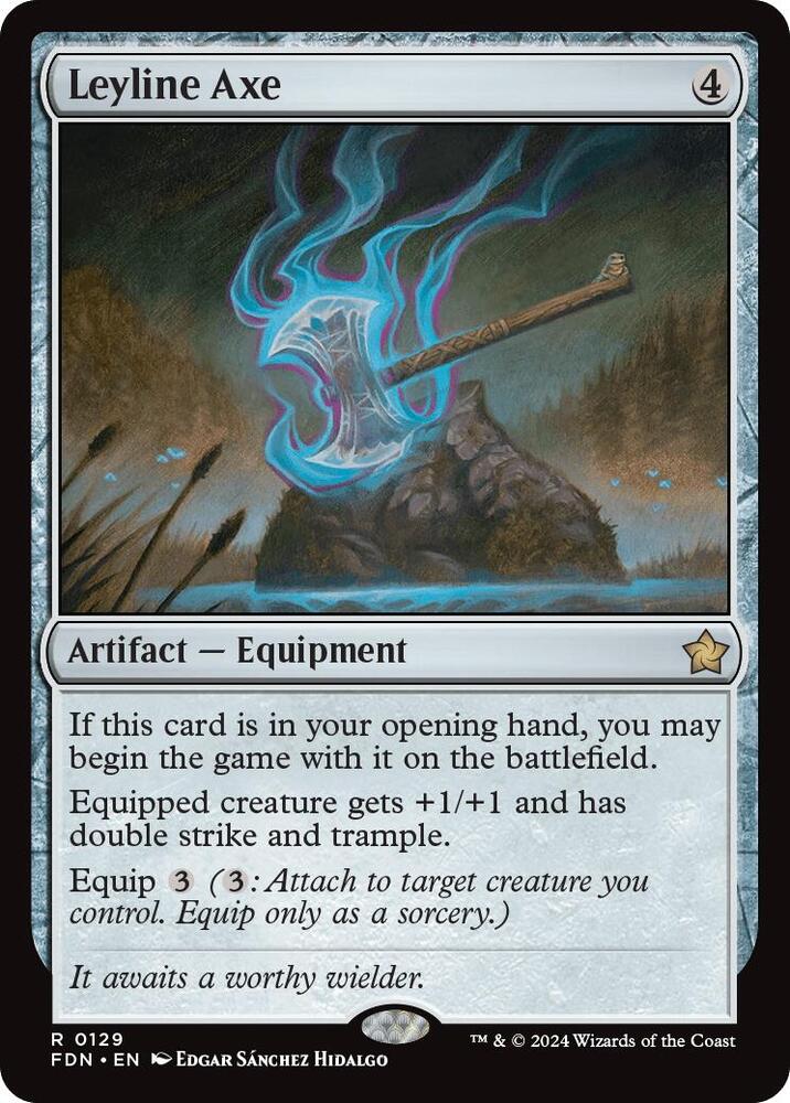 Leyline Axe [Foundations] 129