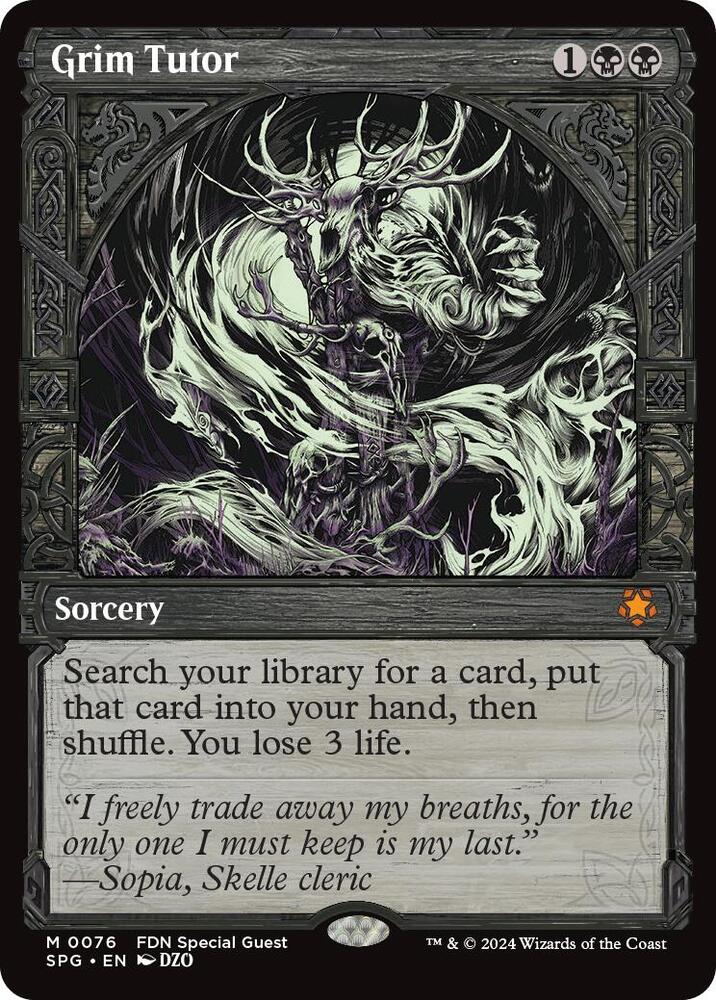 Grim Tutor (Showcase) [Special Guests] 76