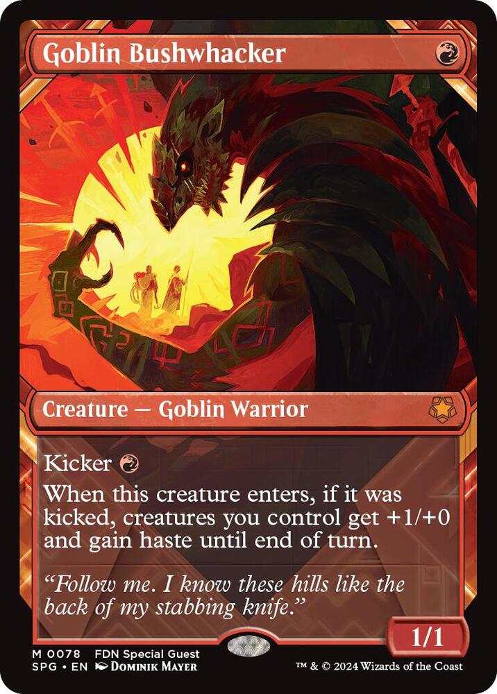 Goblin Bushwhacker (Showcase) [Special Guests] 78