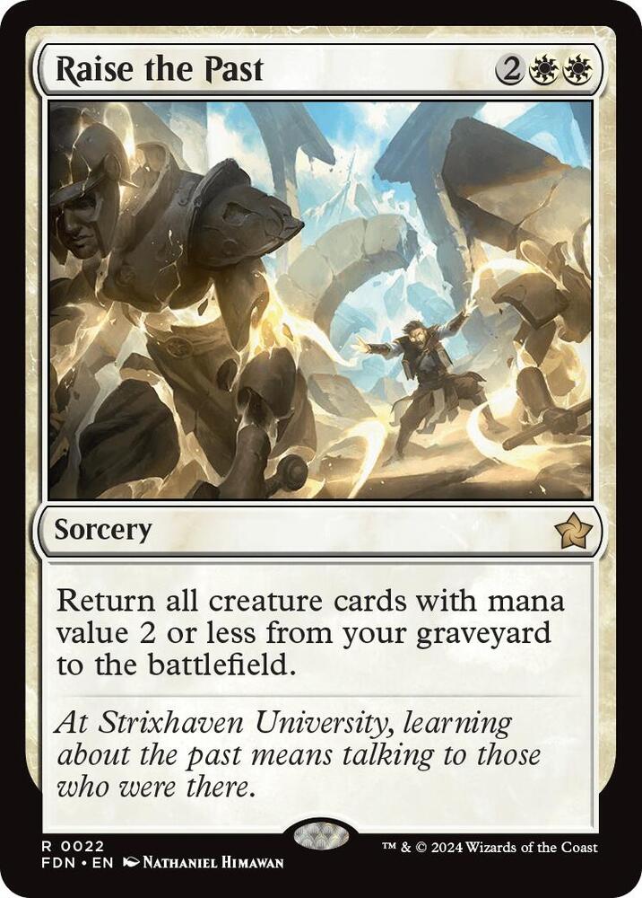 Raise the Past [Foundations] 22