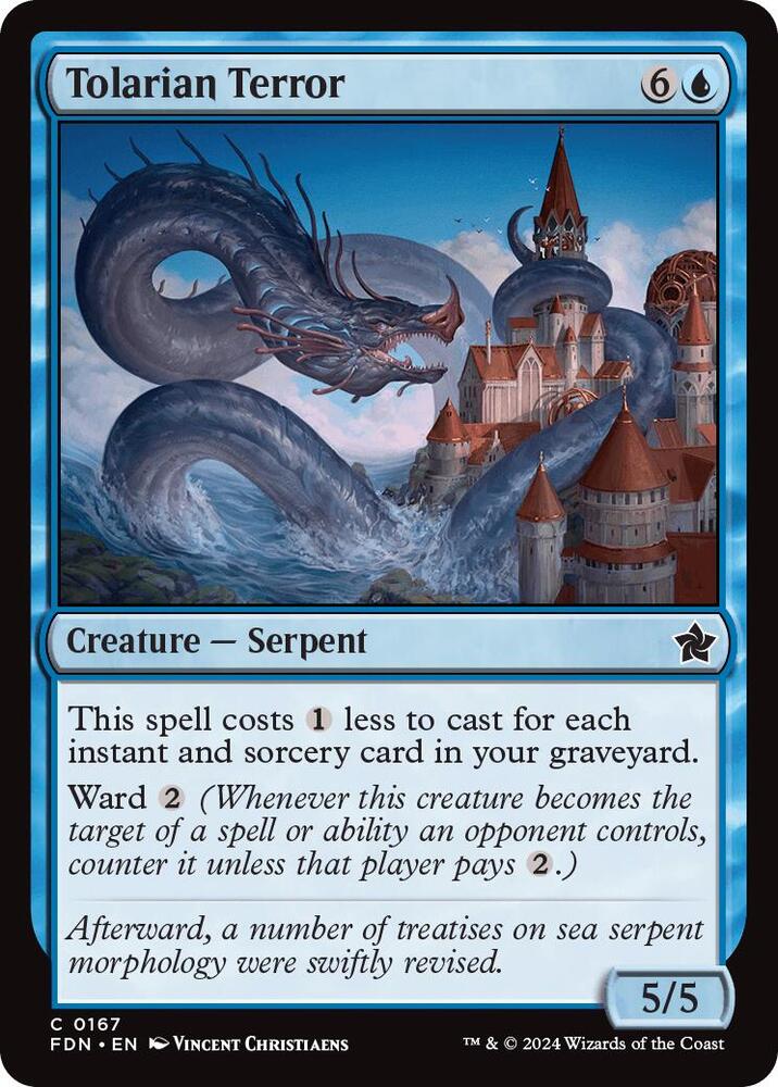 Tolarian Terror [Foundations] 167