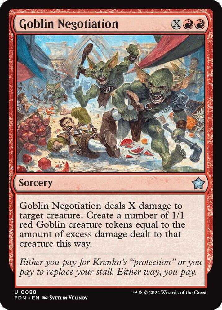 Goblin Negotiation [Foundations] 88