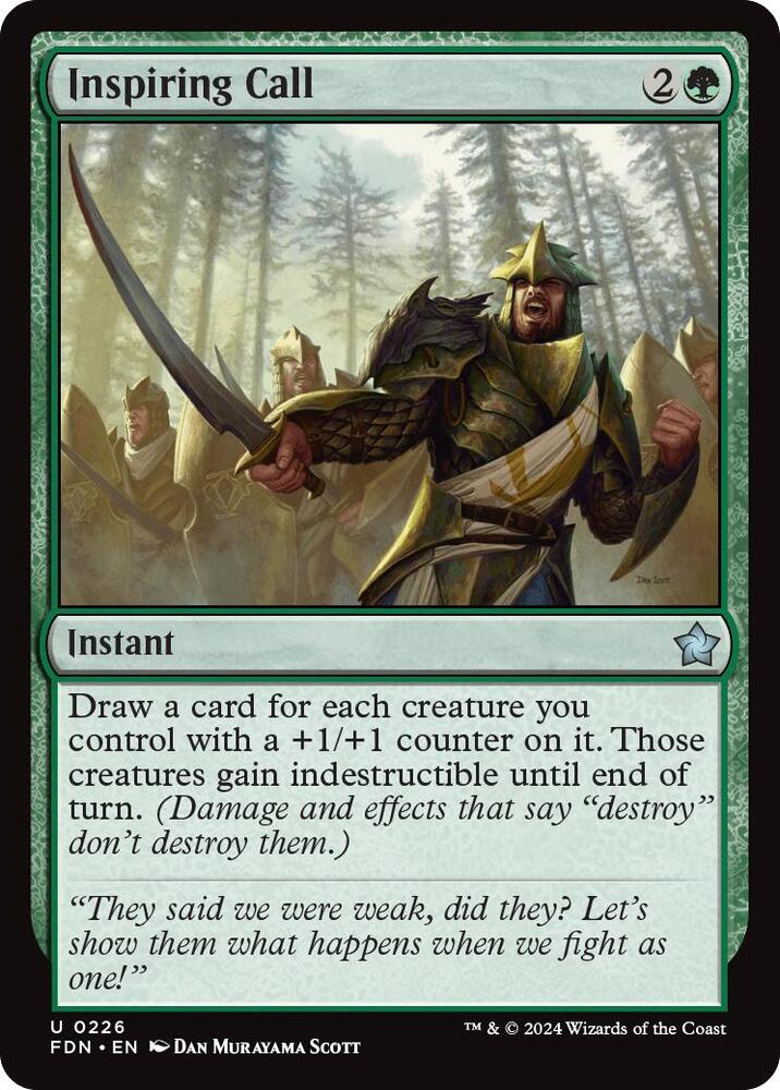 Inspiring Call [Foundations] 226