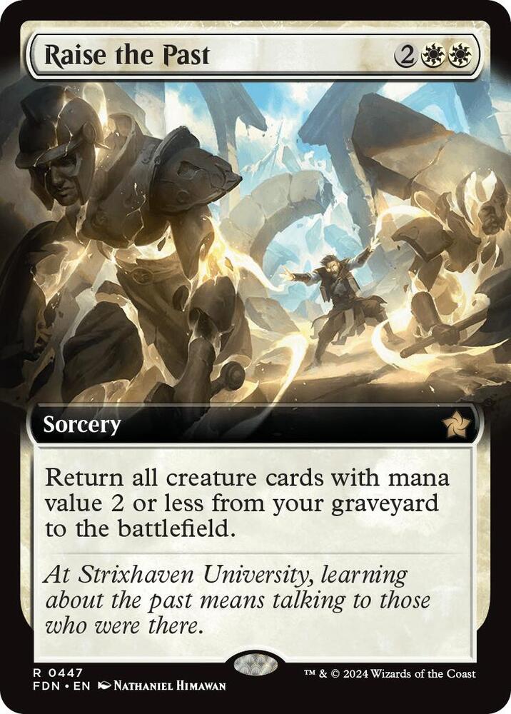 Raise the Past (Extended Art) [Foundations] 447