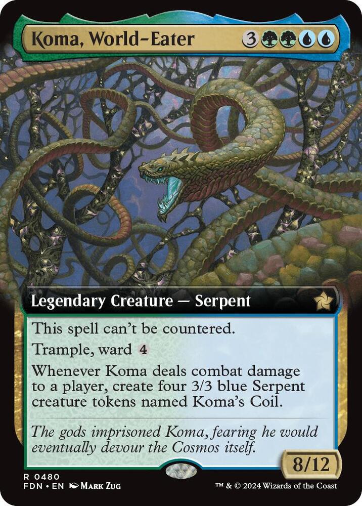 Koma, World-Eater (Extended Art) [Foundations] 480
