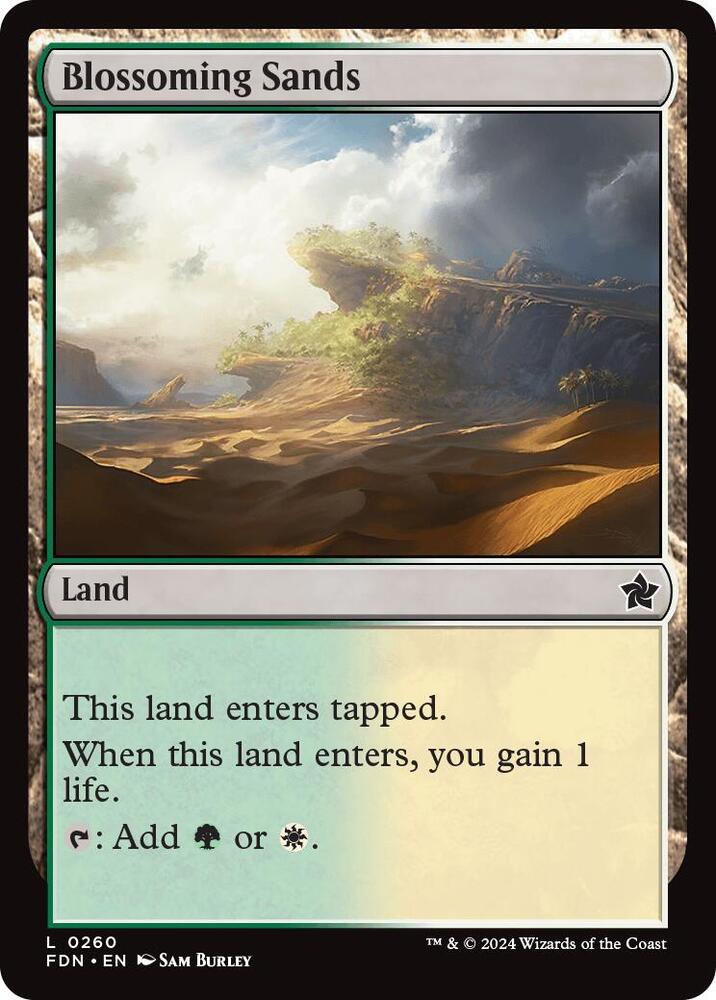 Blossoming Sands [Foundations] 260