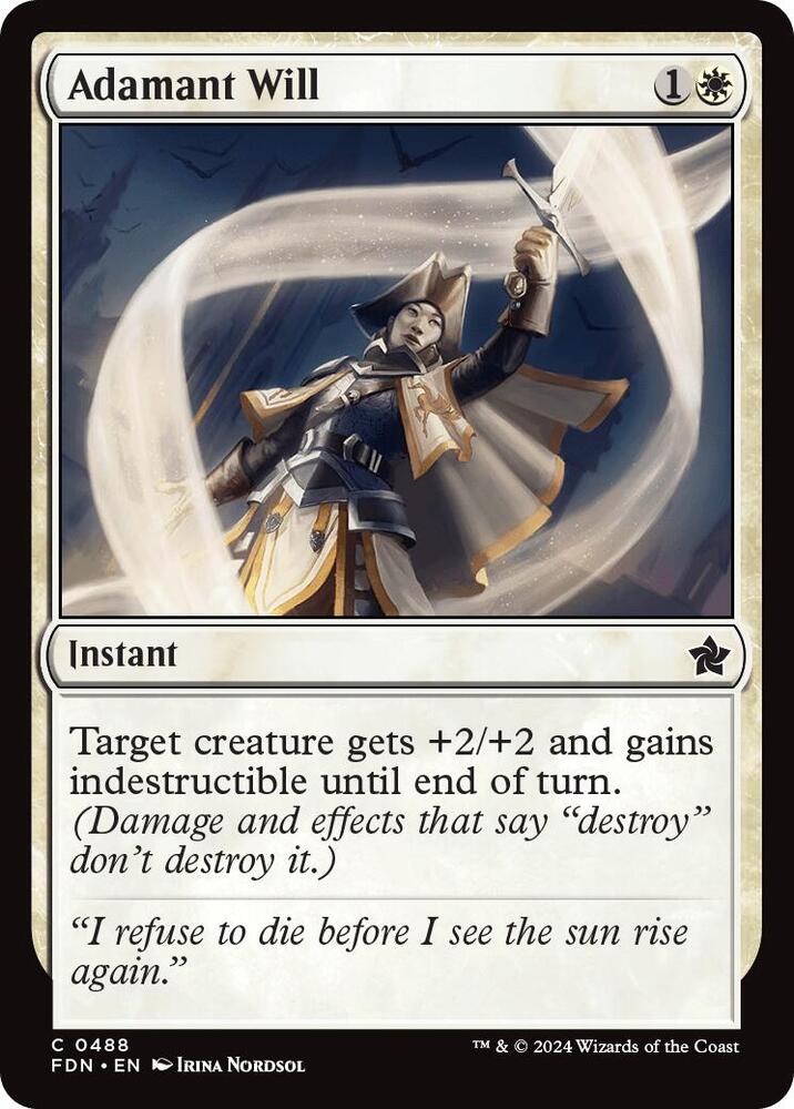 Adamant Will [Foundations] 488