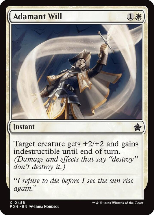 Adamant Will [Foundations] 488
