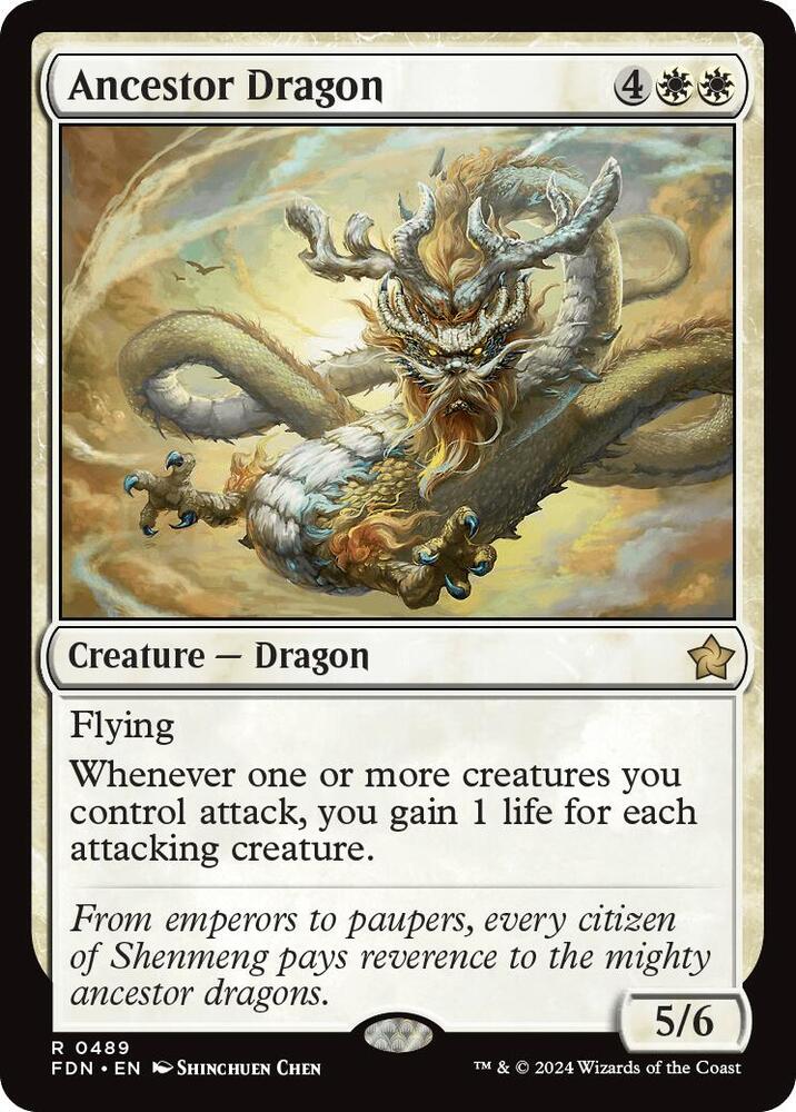 Ancestor Dragon [Foundations] 489
