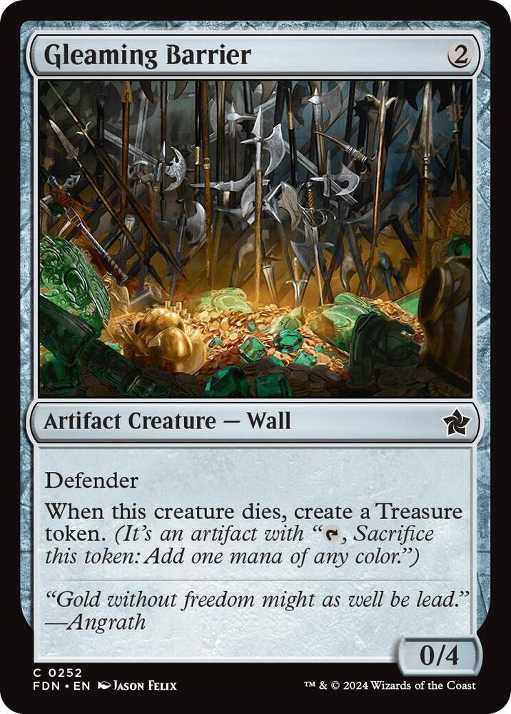 Gleaming Barrier [Foundations] 252