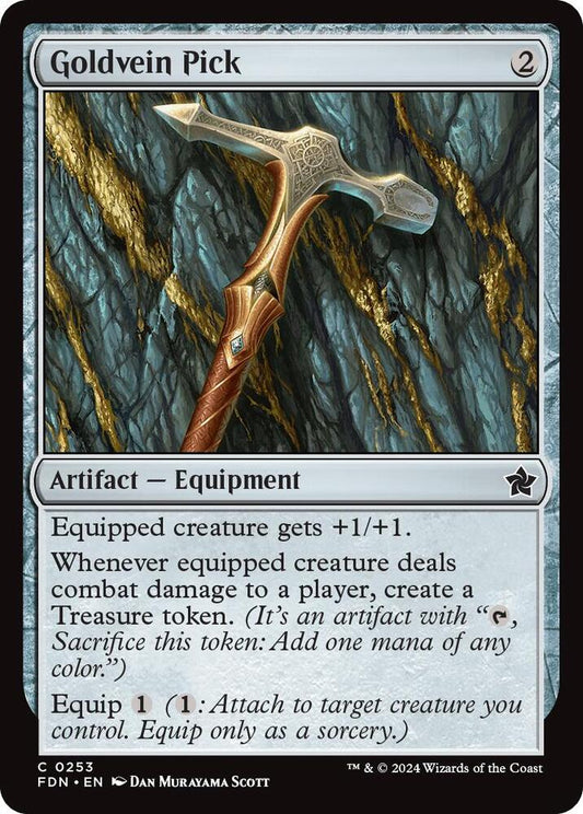 Goldvein Pick [Foundations] 253