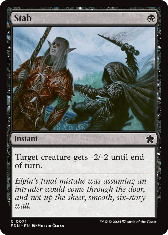 Stab [Foundations] 71