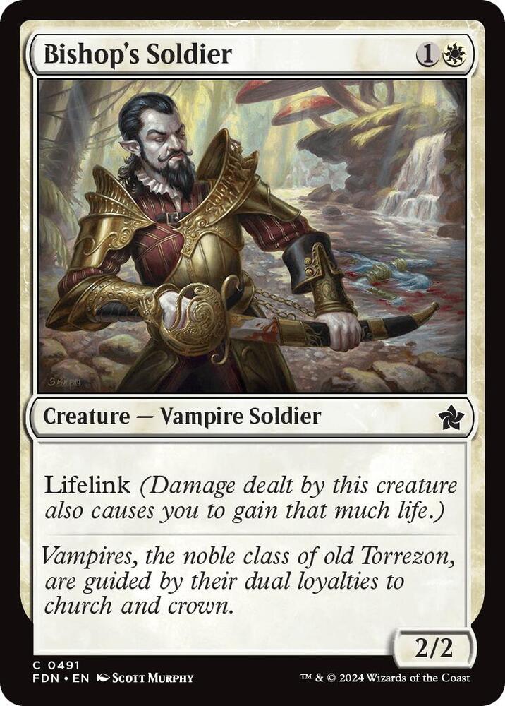 Bishop's Soldier [Foundations] 491