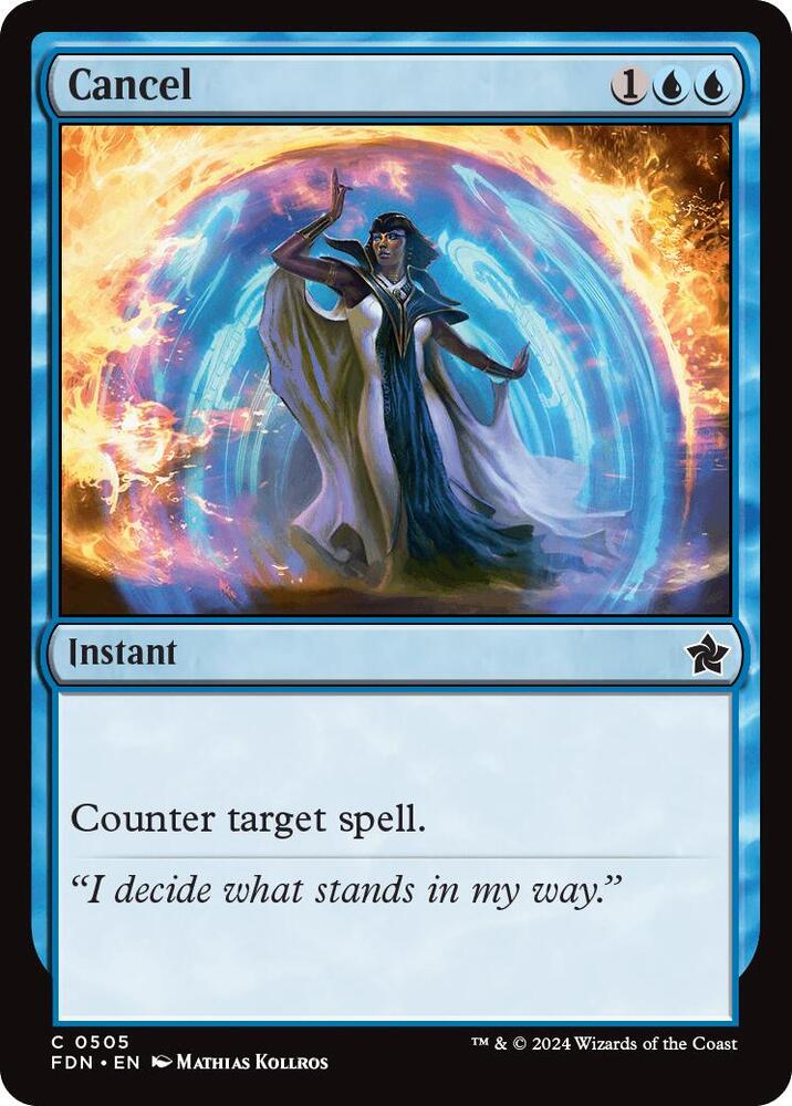 Cancel [Foundations] 505