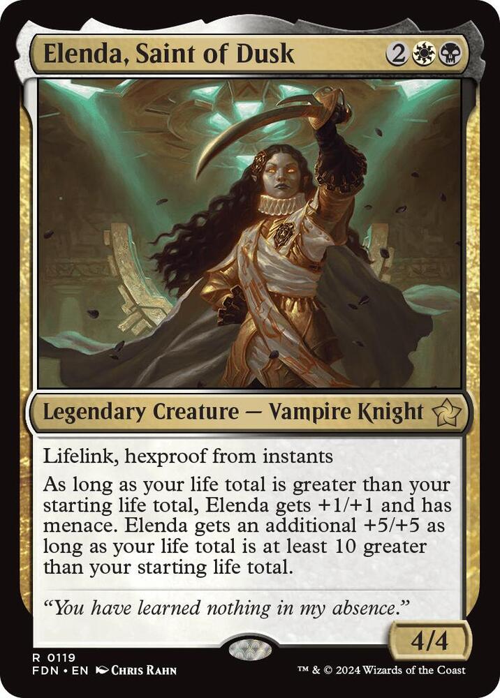 Elenda, Saint of Dusk [Foundations] 119