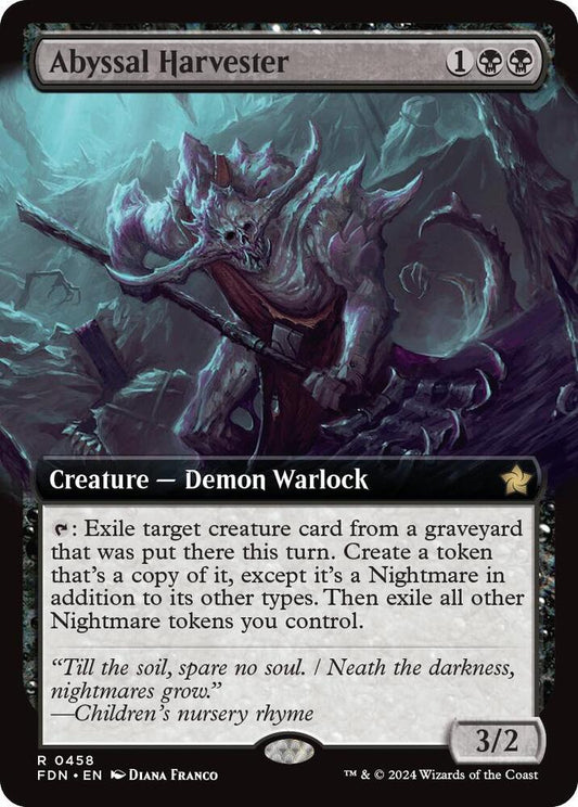 Abyssal Harvester (Extended Art) [Foundations] 458