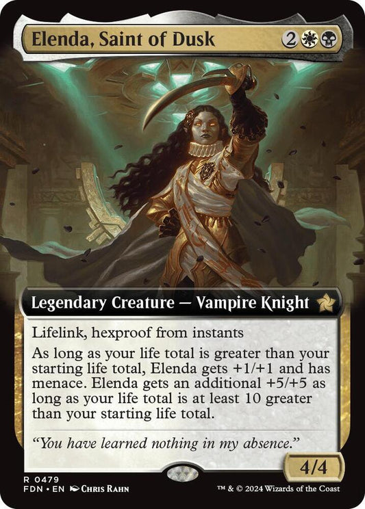 Elenda, Saint of Dusk (Extended Art) [Foundations] 479