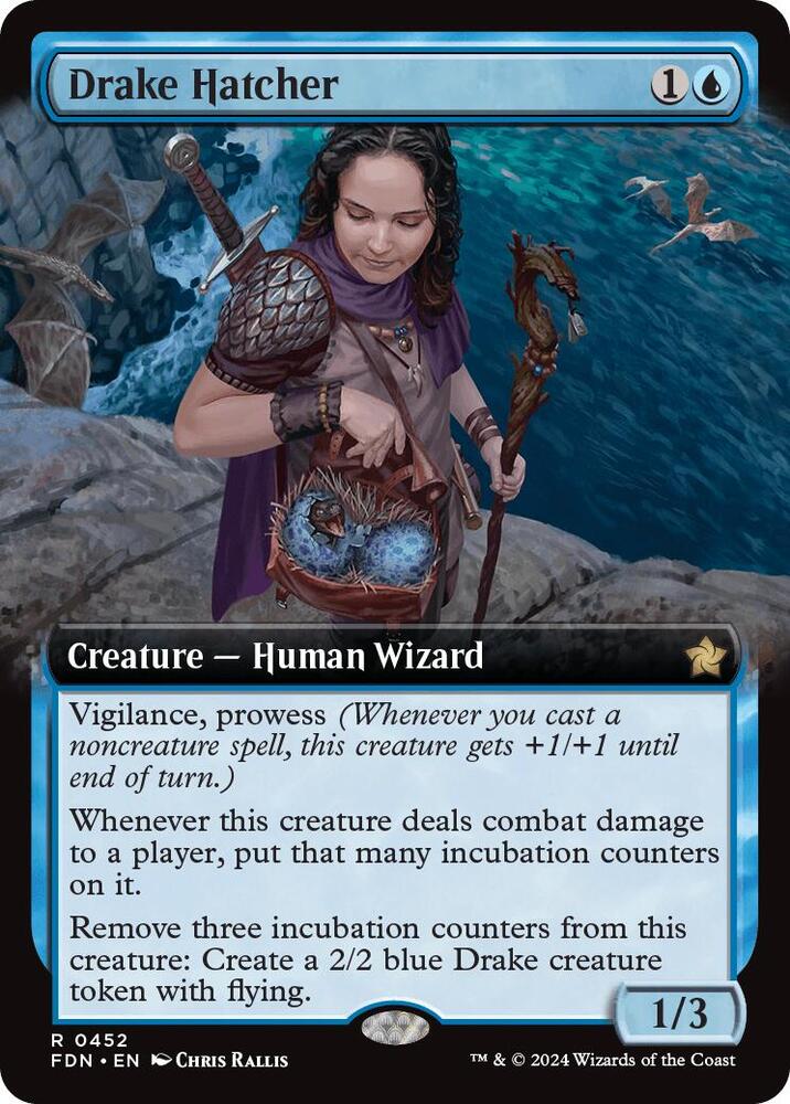 Drake Hatcher (Extended Art) [Foundations] 452