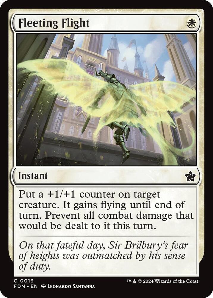 Fleeting Flight [Foundations] 13
