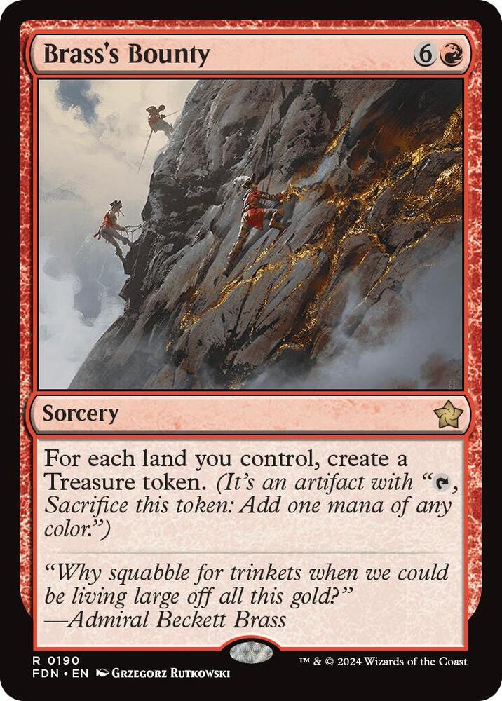 Brass's Bounty [Foundations] 190