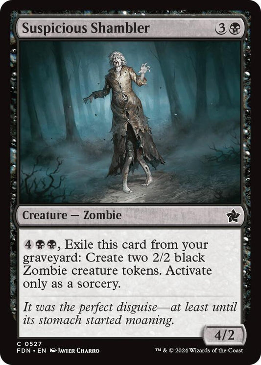 Suspicious Shambler [Foundations] 527