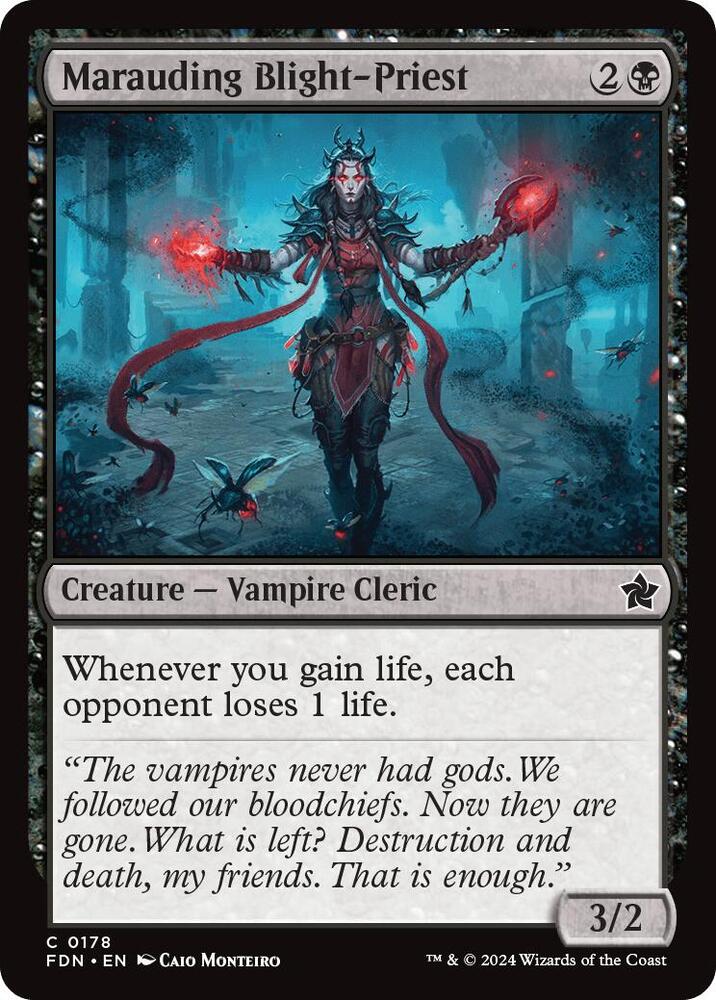 Marauding Blight-Priest [Foundations] 178