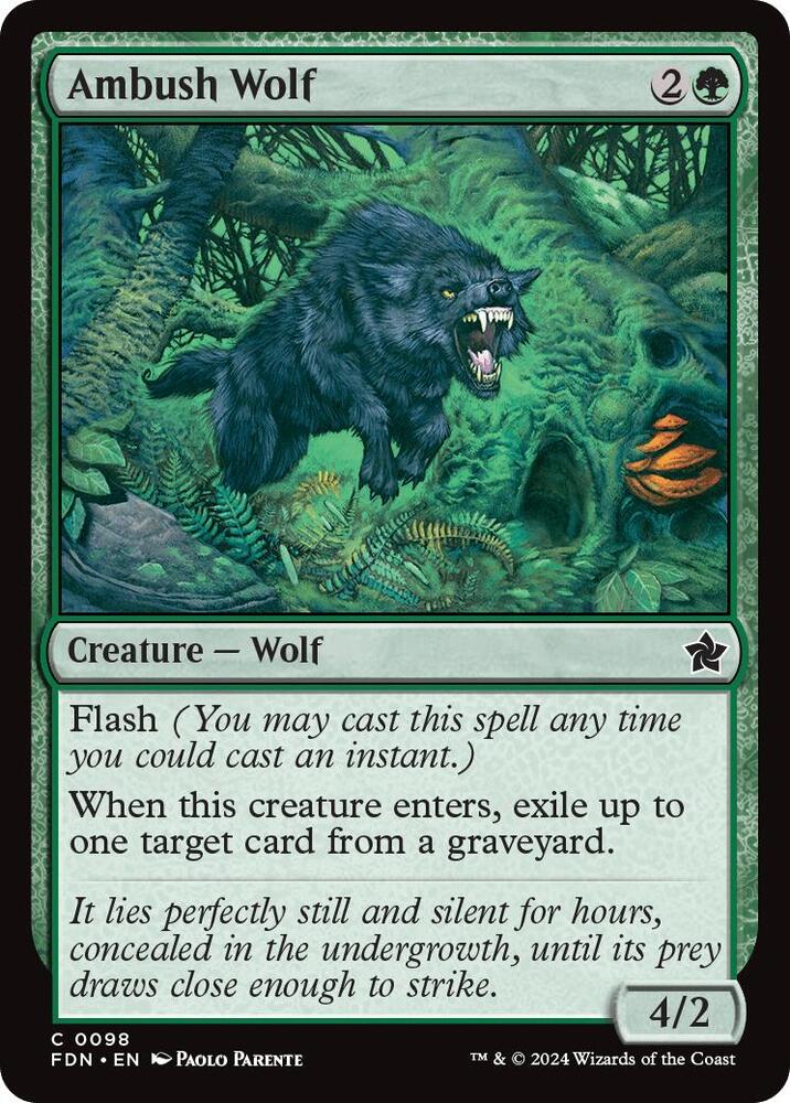 Ambush Wolf [Foundations] 98