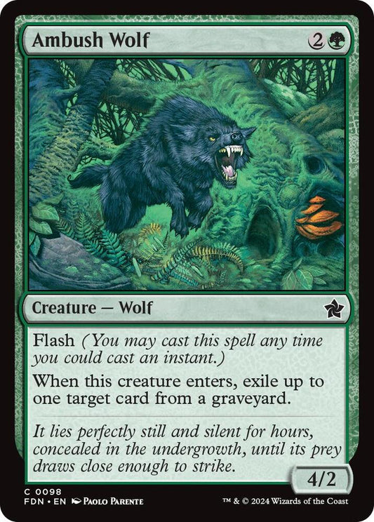 Ambush Wolf [Foundations] 98