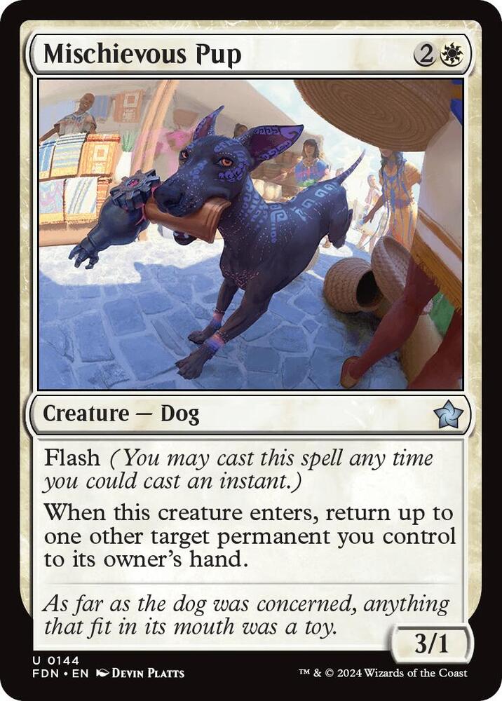 Mischievous Pup [Foundations] 144
