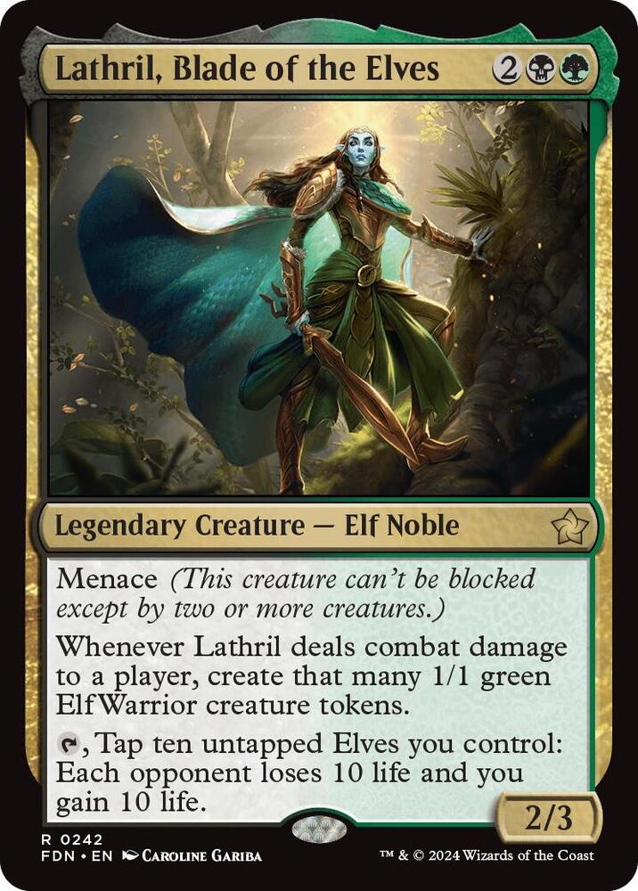 Lathril, Blade of the Elves [Foundations] 242
