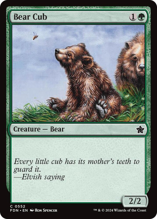 Bear Cub [Foundations] 552