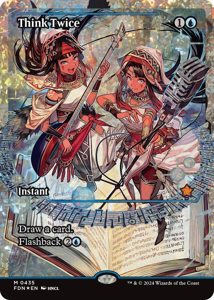 Think Twice (Showcase) (Fracture Foil) [Foundations] 435