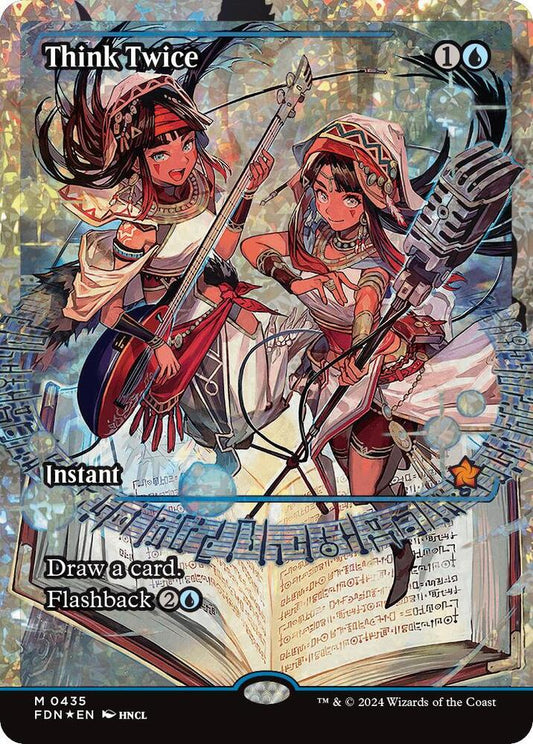 Think Twice (Showcase) (Fracture Foil) [Foundations] 435