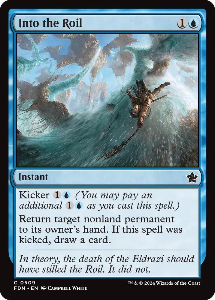 Into the Roil [Foundations] 509
